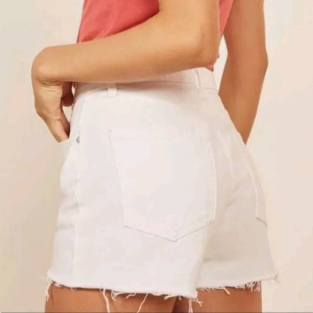 Reformation - Dixie High Rise Jean Shorts - Picture 9 of 10